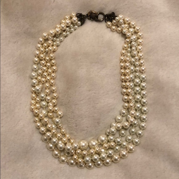 J.Crew Pearl Twisted Hammock Necklace - Picture 3 of 6